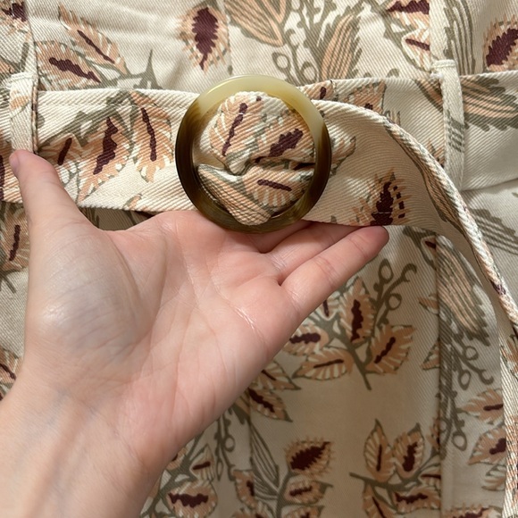 Intermix Stefania Belted Twill Romper - Picture 2 of 3